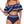 Load image into Gallery viewer, Señorita Off Shoulder Ruffle Top High Waisted Bikini - Black or Navy - Daily Chic