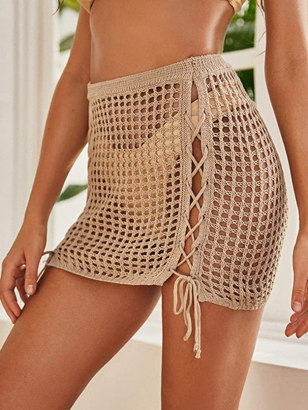 Seychelles Crochet Cover Up Skirt