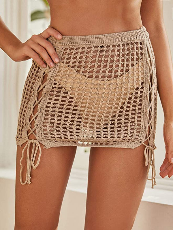 Seychelles Crochet Cover Up Skirt
