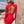 Load image into Gallery viewer, Nadia Long Sleeve Deep V Plunge Dress - Red - Daily Chic