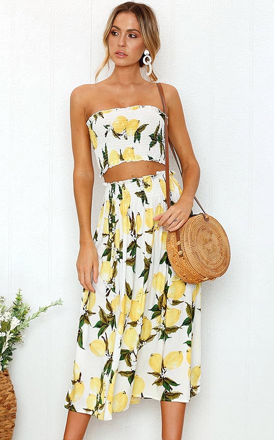 Lemon Zest Two Piece Set