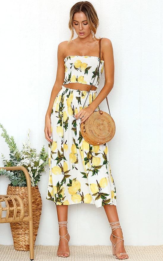 Lemon Zest Two Piece Set