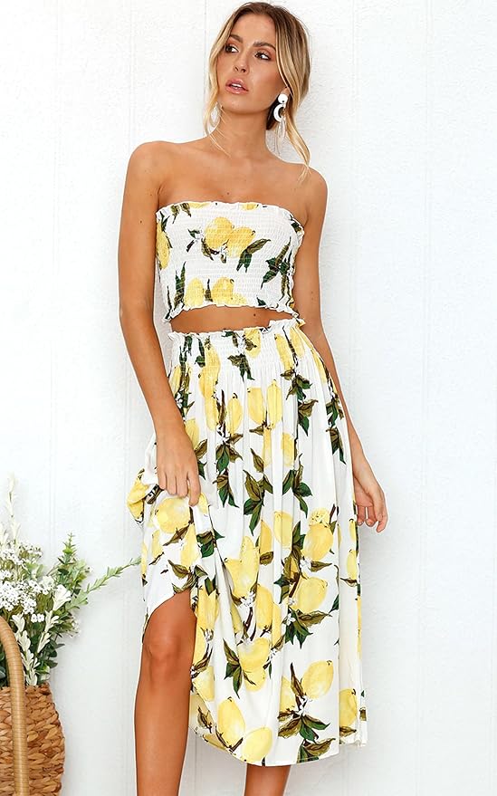 Lemon Zest Two Piece Set
