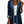 Load image into Gallery viewer, Denim Blazer for Women Patchwork Knit Cardigan Denim Sweater Jacket

