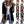 Load image into Gallery viewer, Denim Blazer for Women Patchwork Knit Cardigan Denim Sweater Jacket
