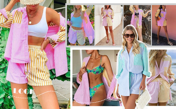 Beachcomber Two Peice Shorts Set