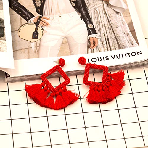 Louis Vuitton Tassel Drop Earrings