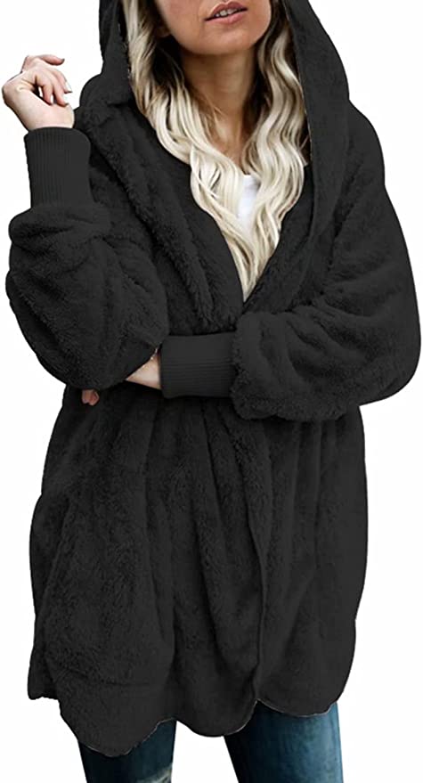 Cozy Up Hooded Teddy Jacket