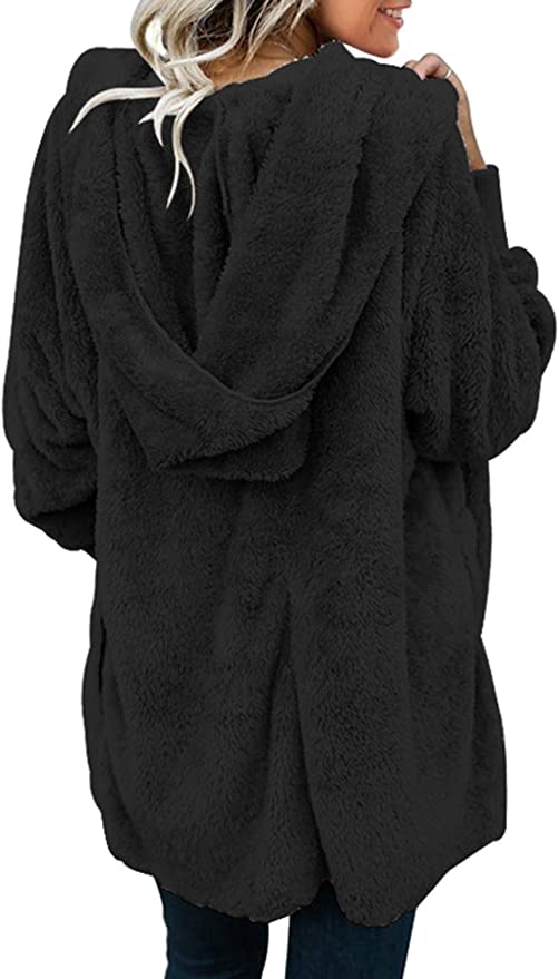 Cozy Up Hooded Teddy Jacket