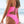 Load image into Gallery viewer, Mika One Piece Cut Out Lace Up Back Swimsuit - Pink, White, Snake, Leopard - Daily Chic

