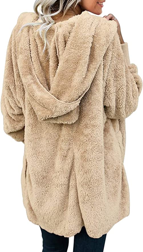 Cozy Up Hooded Teddy Jacket