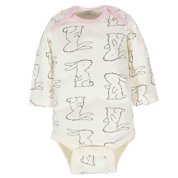 Bunny Baby 6-Pack Long-Sleeve Onesie Bodysuits - Daily Chic