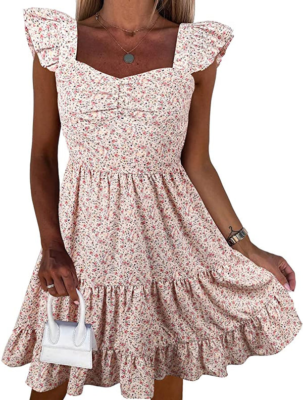 Pretty Please Floral Print Dress