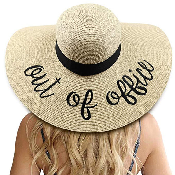 Out of Office Straw Hat - Daily Chic