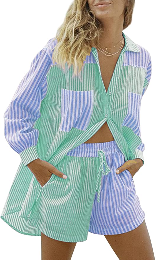 Beachcomber Two Peice Shorts Set