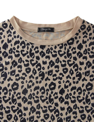 Leoni Leopard Print Top - Multi - Daily Chic