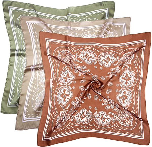 Soleil Silk Scarf Set (3)