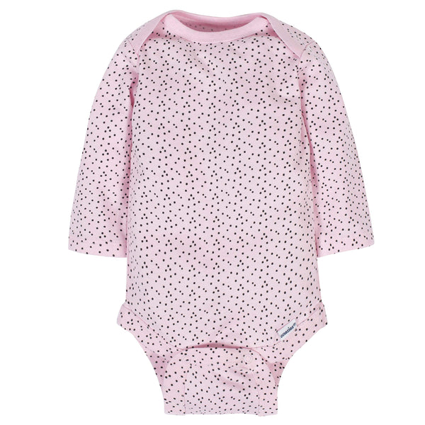 Carter's Baby Girls' 5 Pack Bodysuits, Bunny, 24 Months