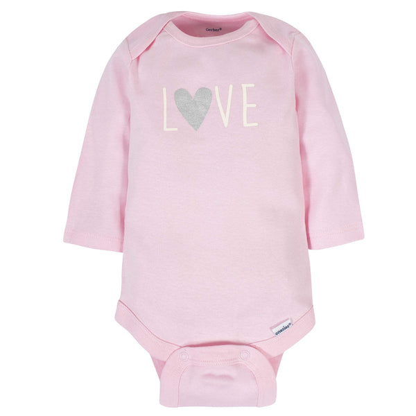 Bunny Baby 6-Pack Long-Sleeve Onesie Bodysuits - Daily Chic