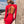 Load image into Gallery viewer, Nadia Long Sleeve Deep V Plunge Dress - Red - Daily Chic

