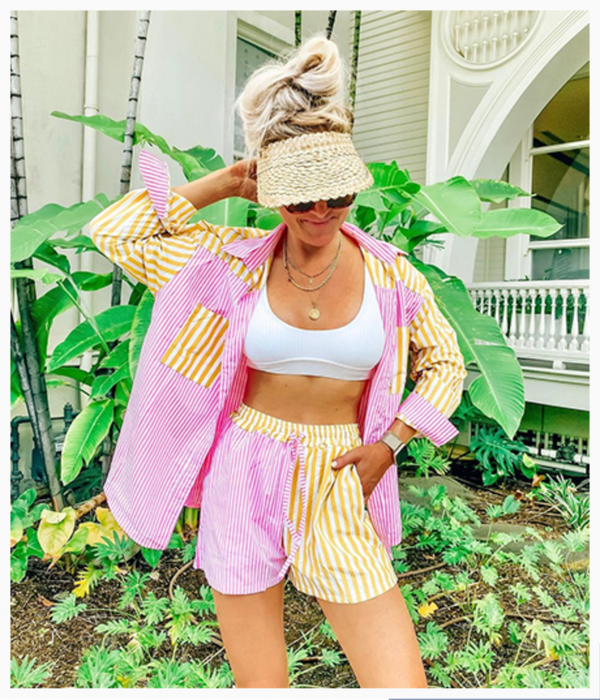 Beachcomber Two Peice Shorts Set