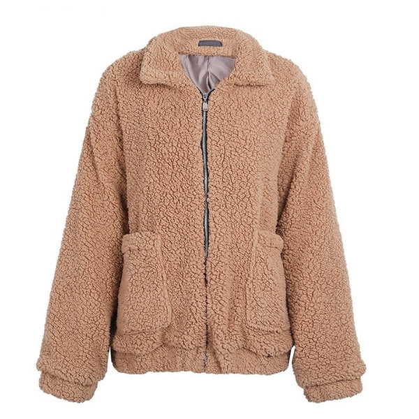 Hunter Teddy Jacket Camel Daily Chic