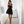 Load image into Gallery viewer, Macie Lace Up Back Lace Dress - Black - Daily Chic
